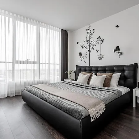 Cohost I Highrise 65m2 Apt W- Balcony And Garage Parking, Self Check-in דירה